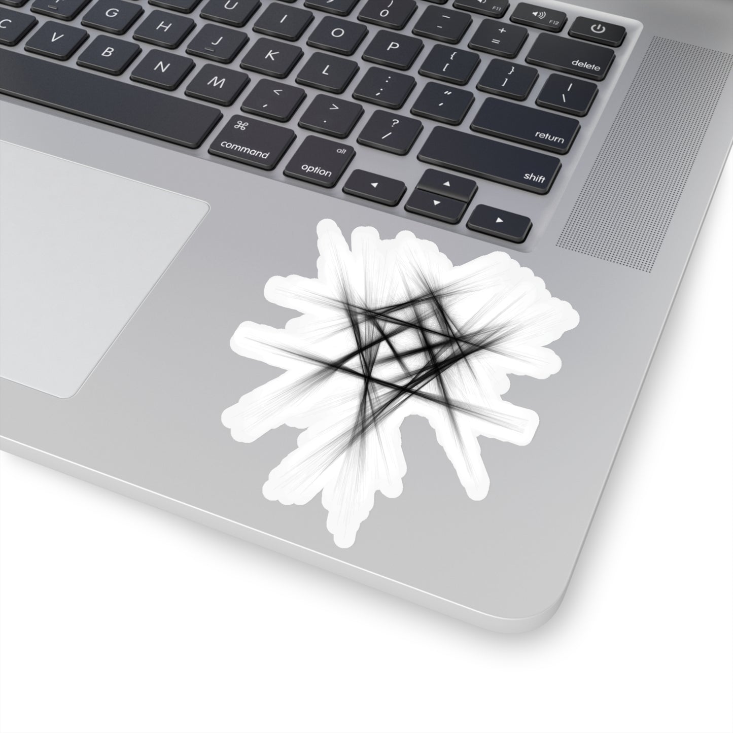 ECHO LIGHTS BLACK LOGO STICKER