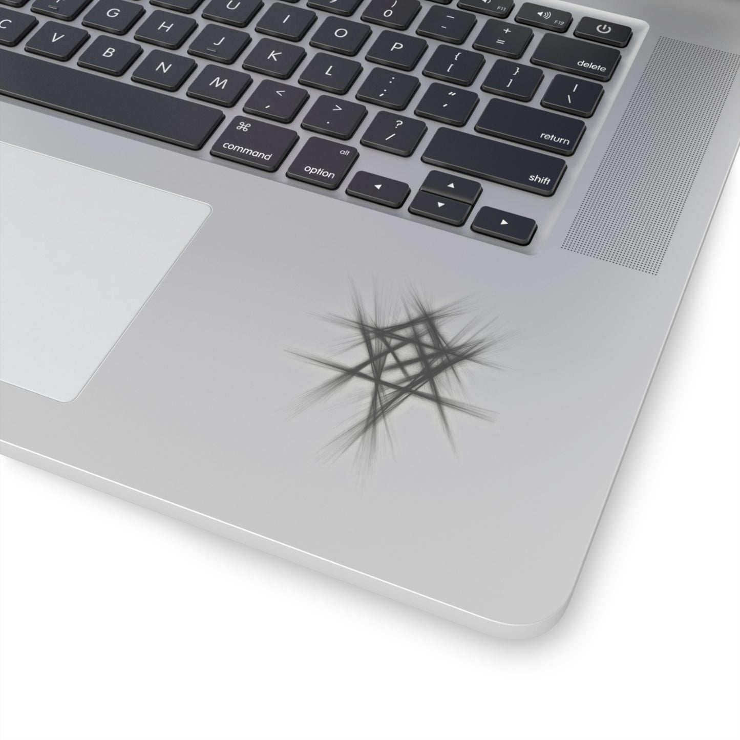 ECHO LIGHTS BLACK LOGO STICKER