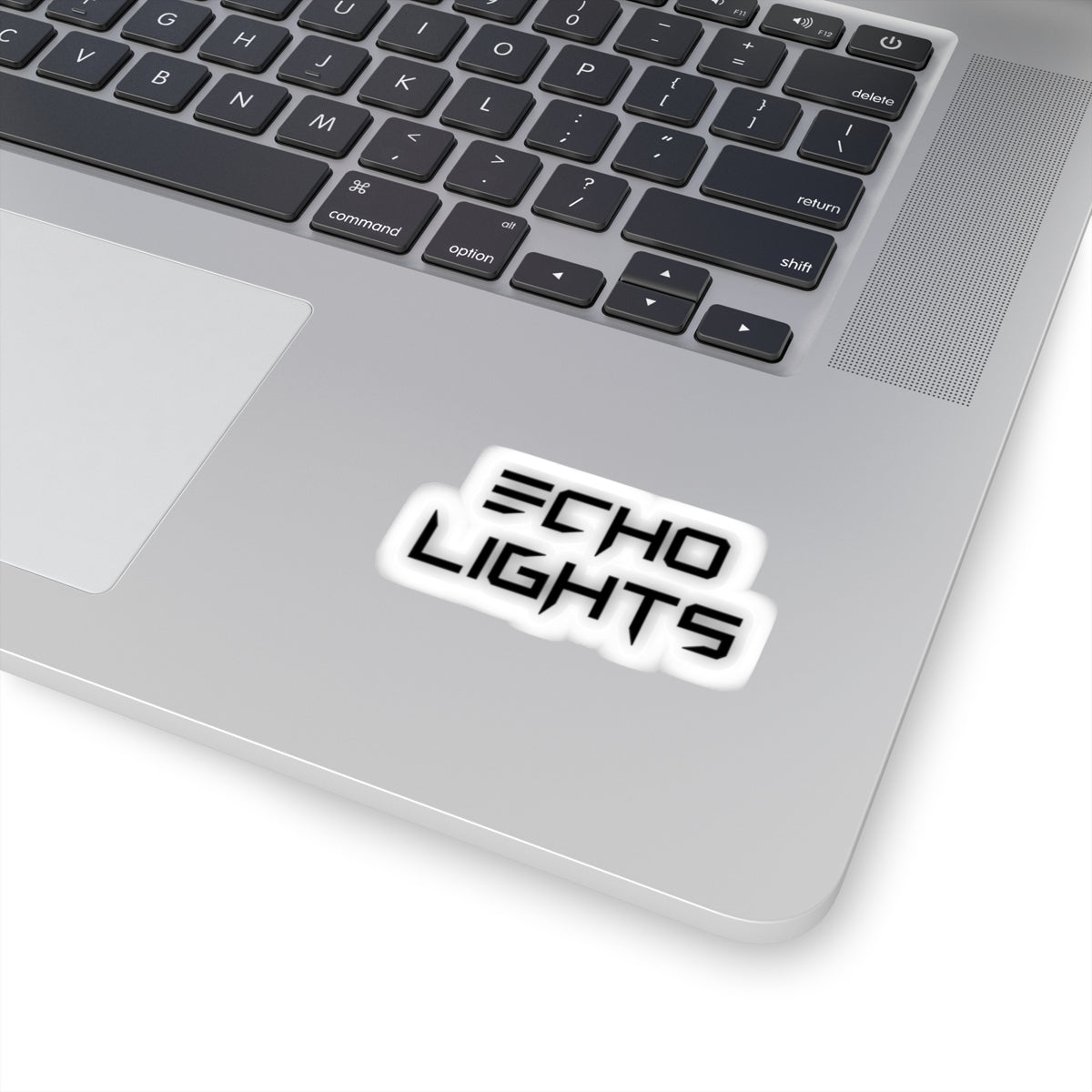 ECHO LIGHTS STICKER - BLACK