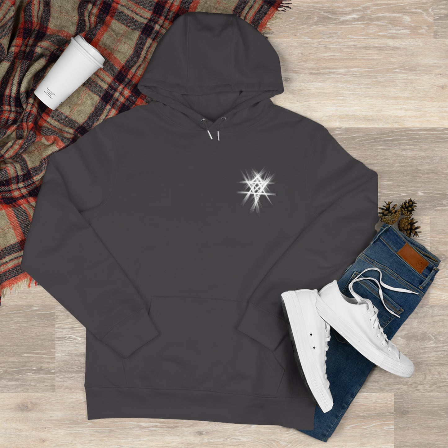 ECHO LIGHTS HOODED SWEATSHIRT