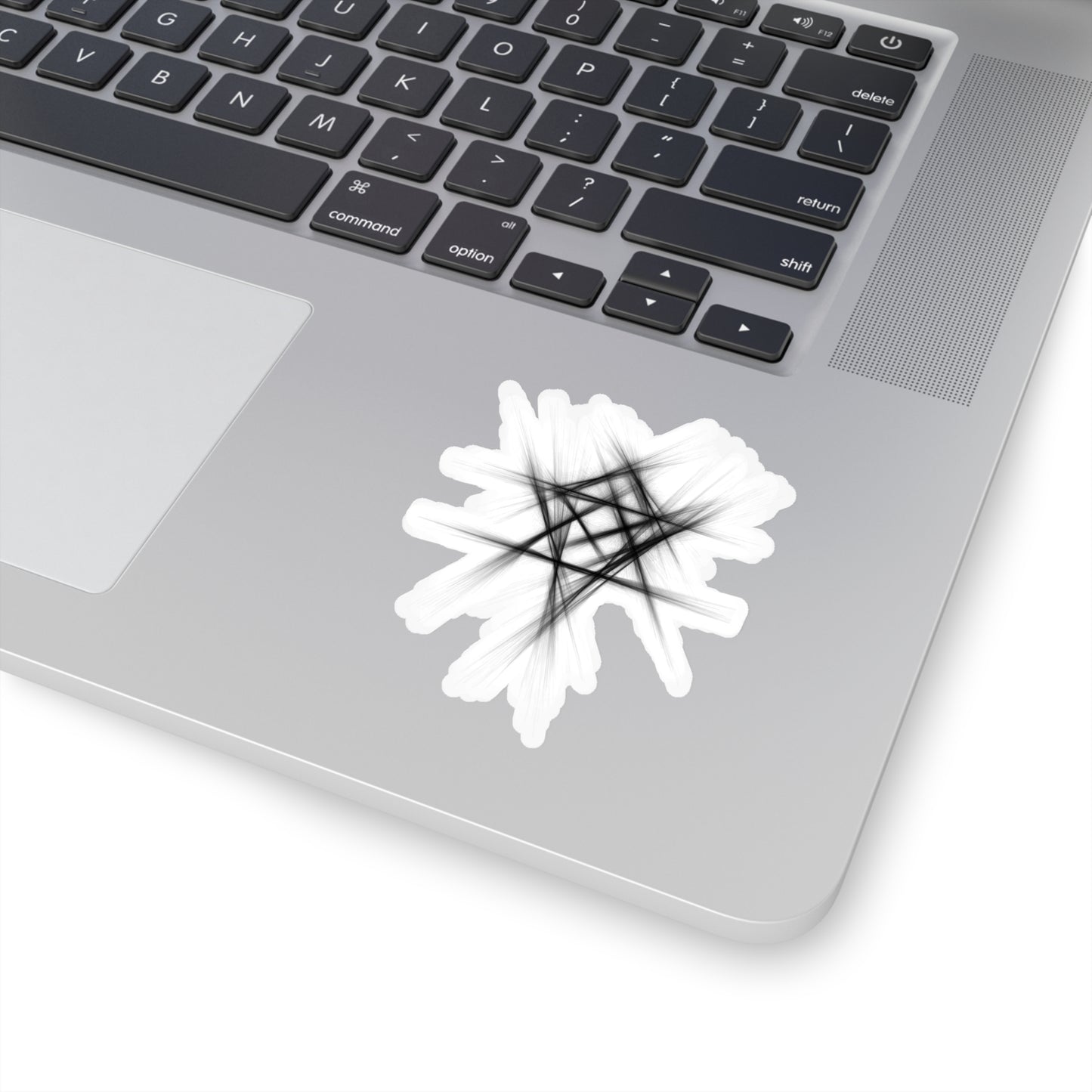 ECHO LIGHTS BLACK LOGO STICKER