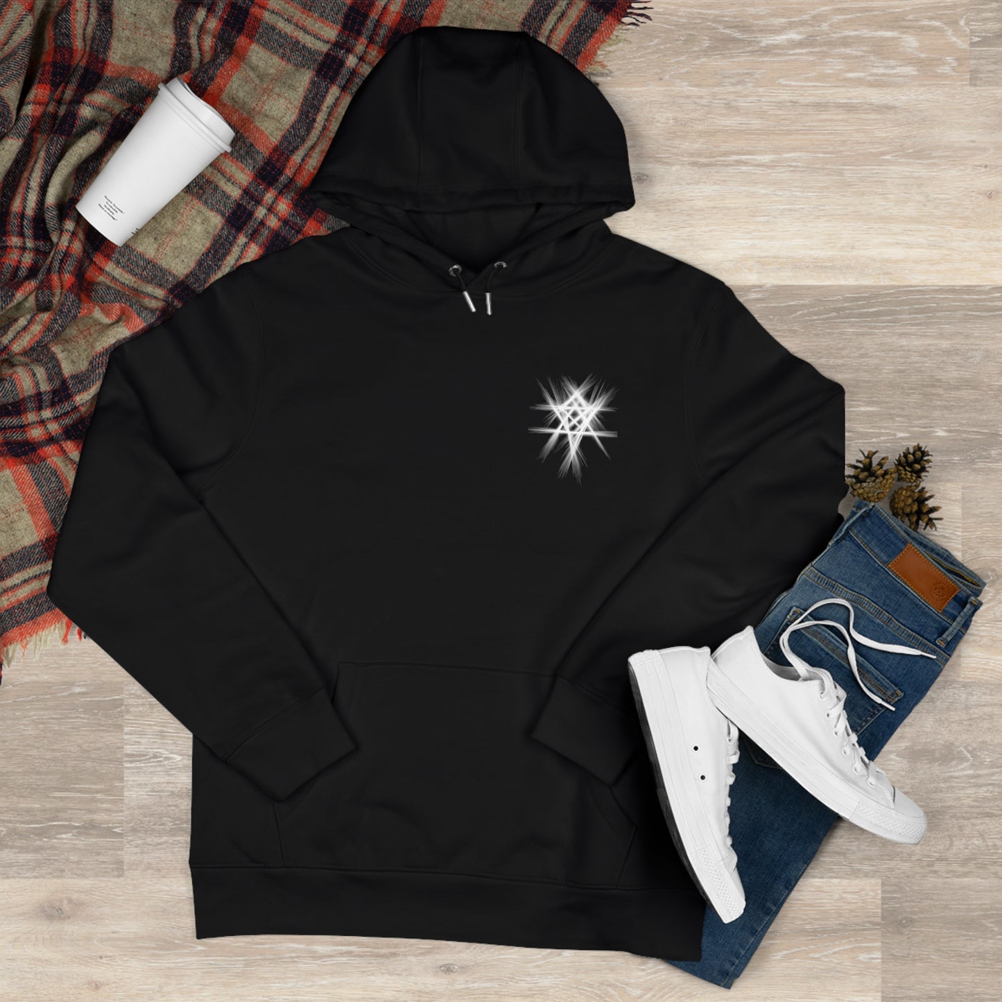 ECHO LIGHTS HOODED SWEATSHIRT