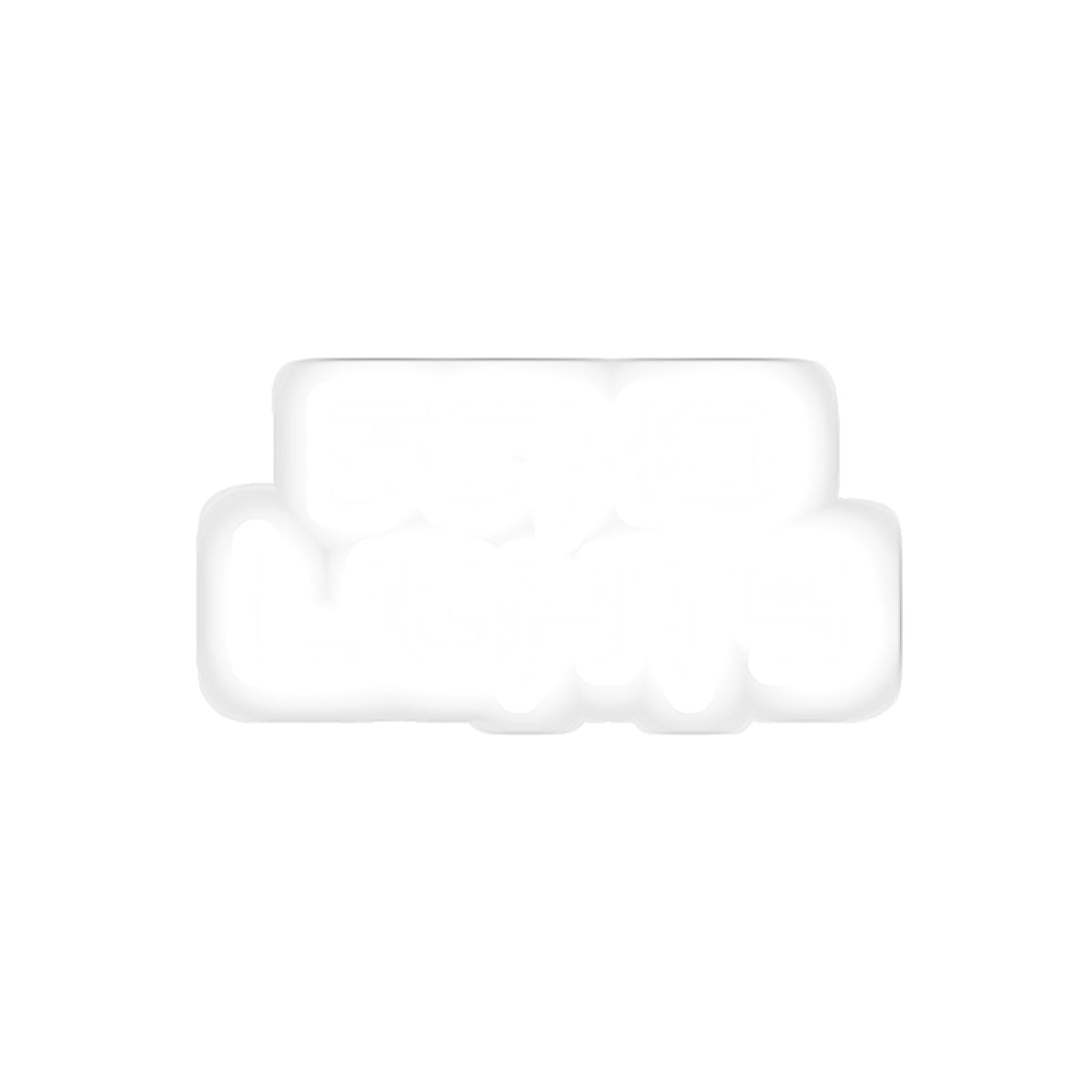 ECHO LIGHTS -LOGO- STICKER