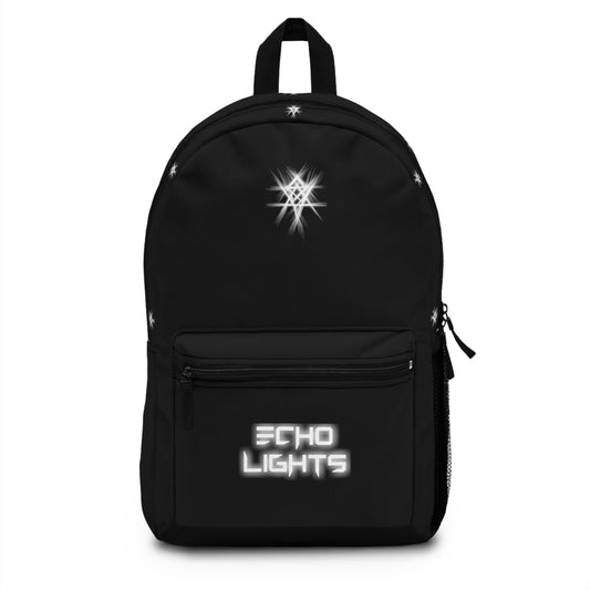 ECHO LIGHTS BLACKED-OUT BACKPACK
