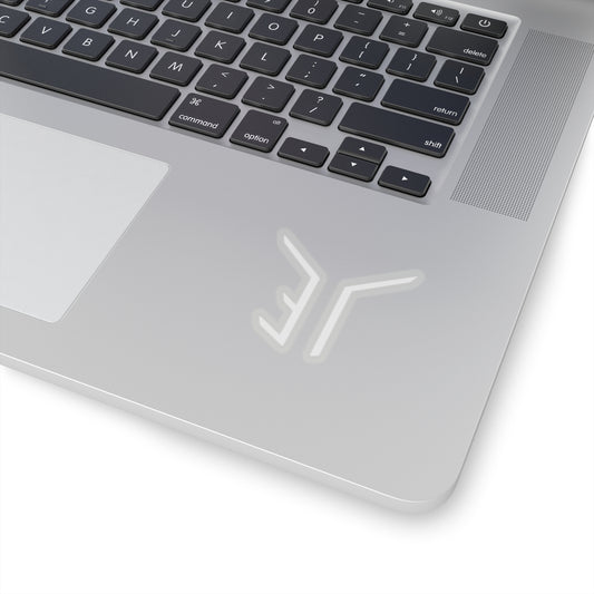 NEW ECHO LIGHTS LOGO STICKER -White-