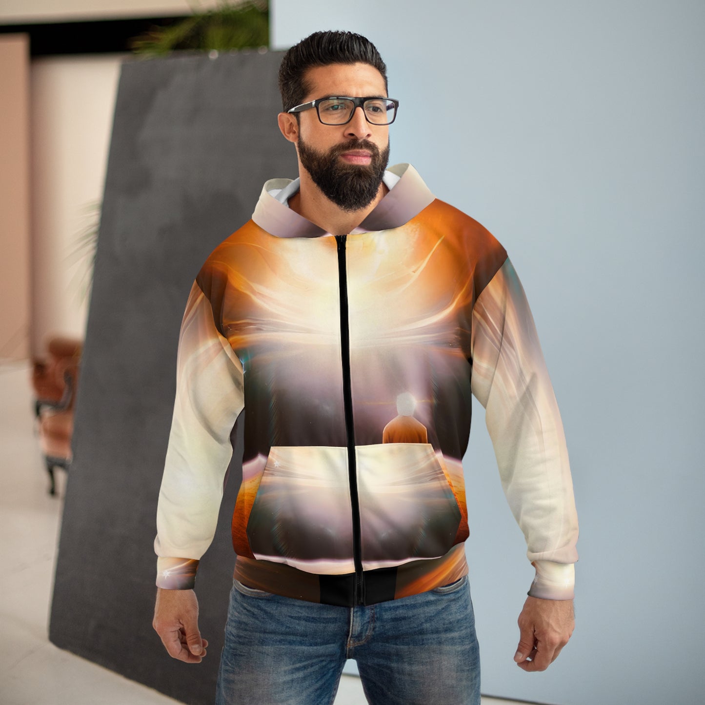 ECHO LIGHTS AWOKEN [DELUXE] ZIP-UP HOODIE