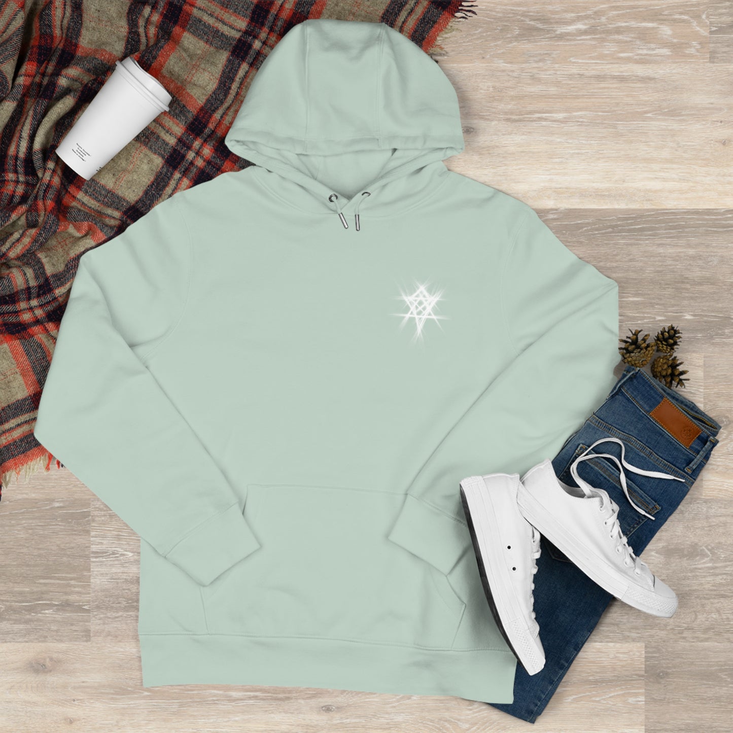 ECHO LIGHTS HOODED SWEATSHIRT