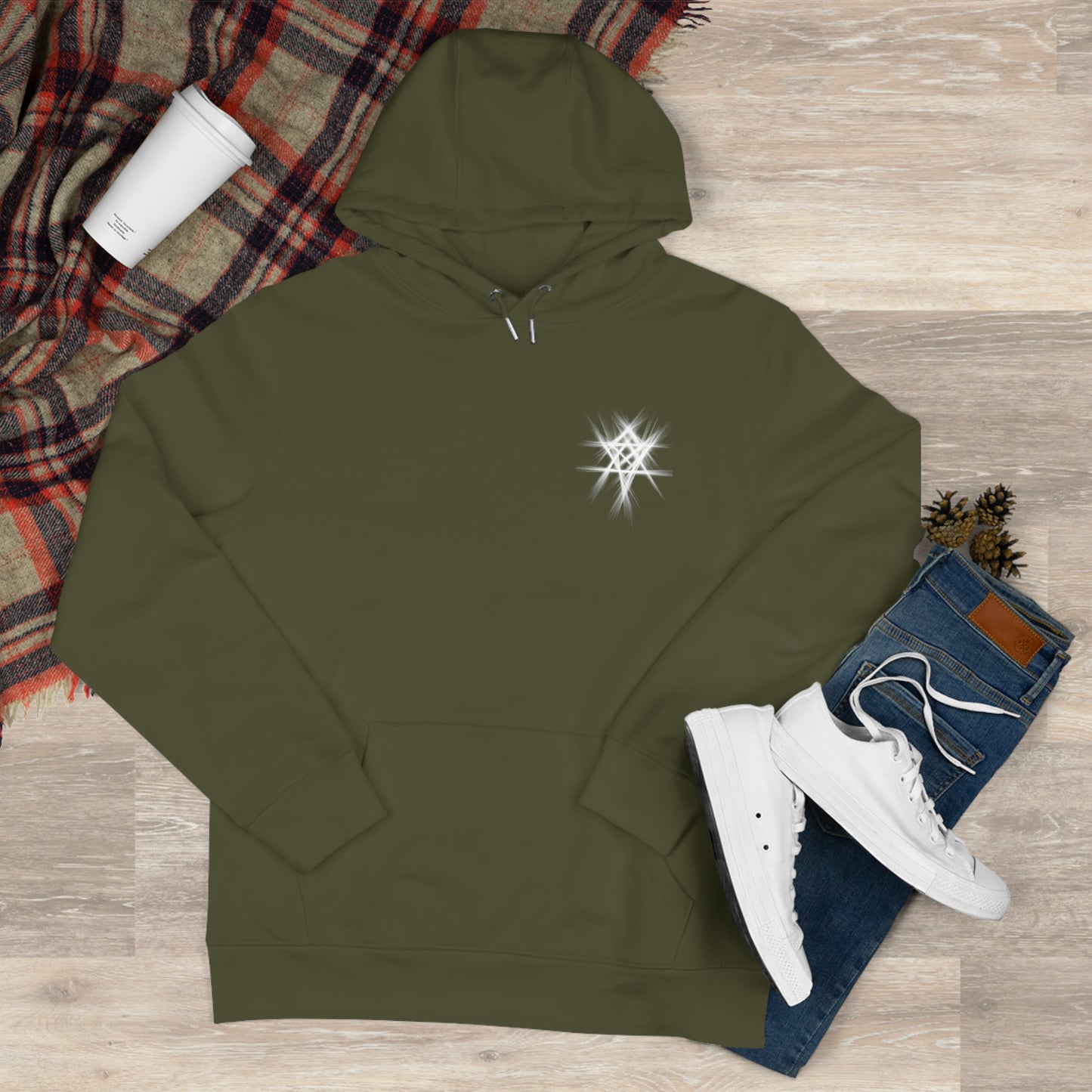 ECHO LIGHTS HOODED SWEATSHIRT