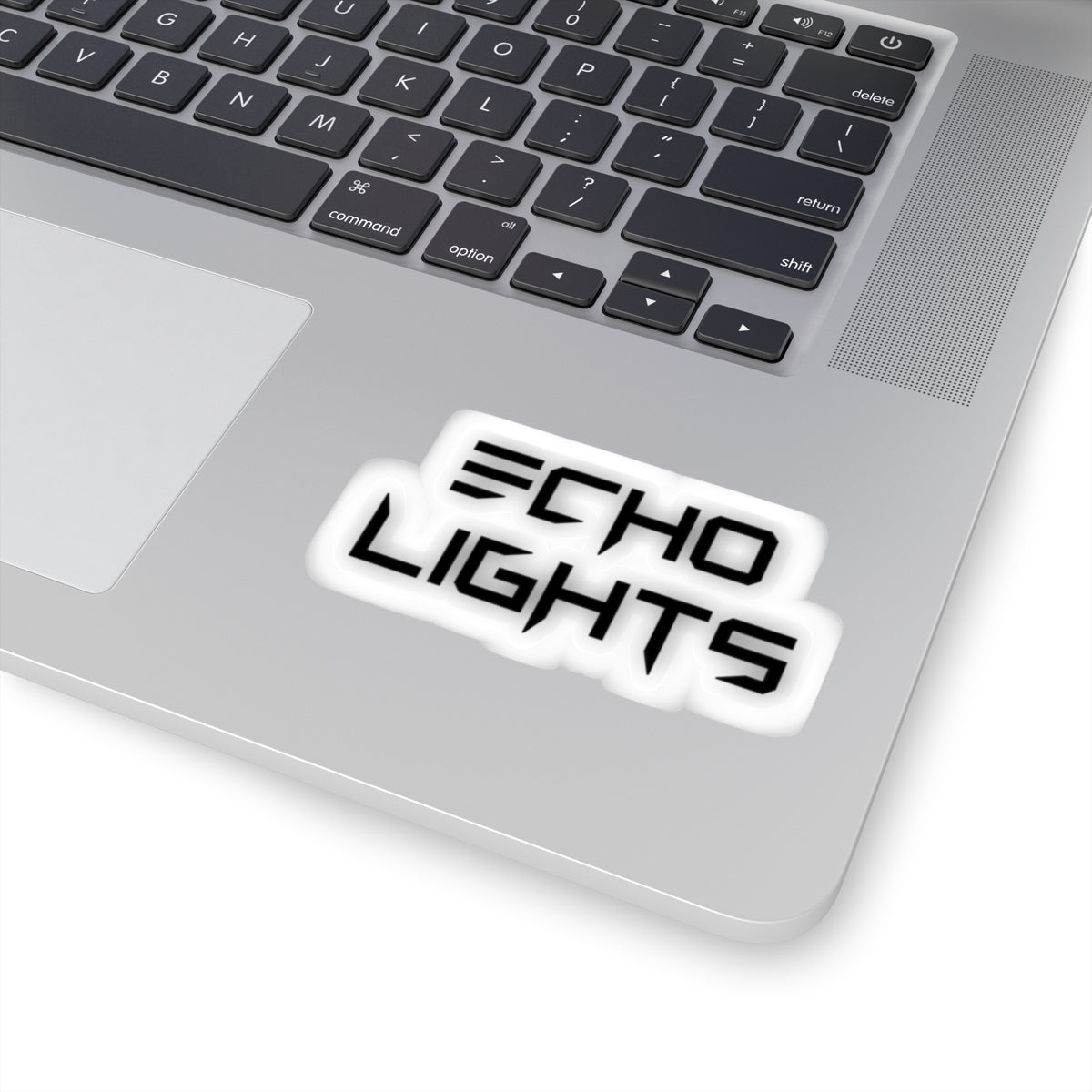 ECHO LIGHTS STICKER - BLACK