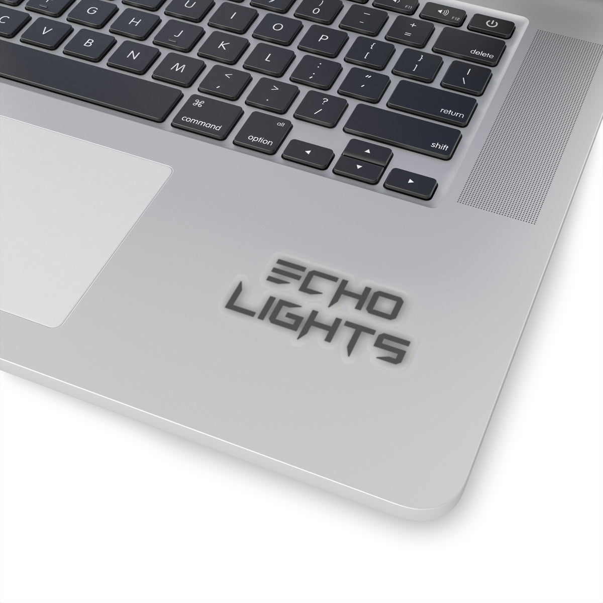 ECHO LIGHTS STICKER - BLACK