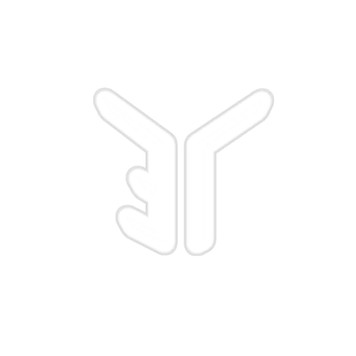 NEW ECHO LIGHTS LOGO STICKER -White-