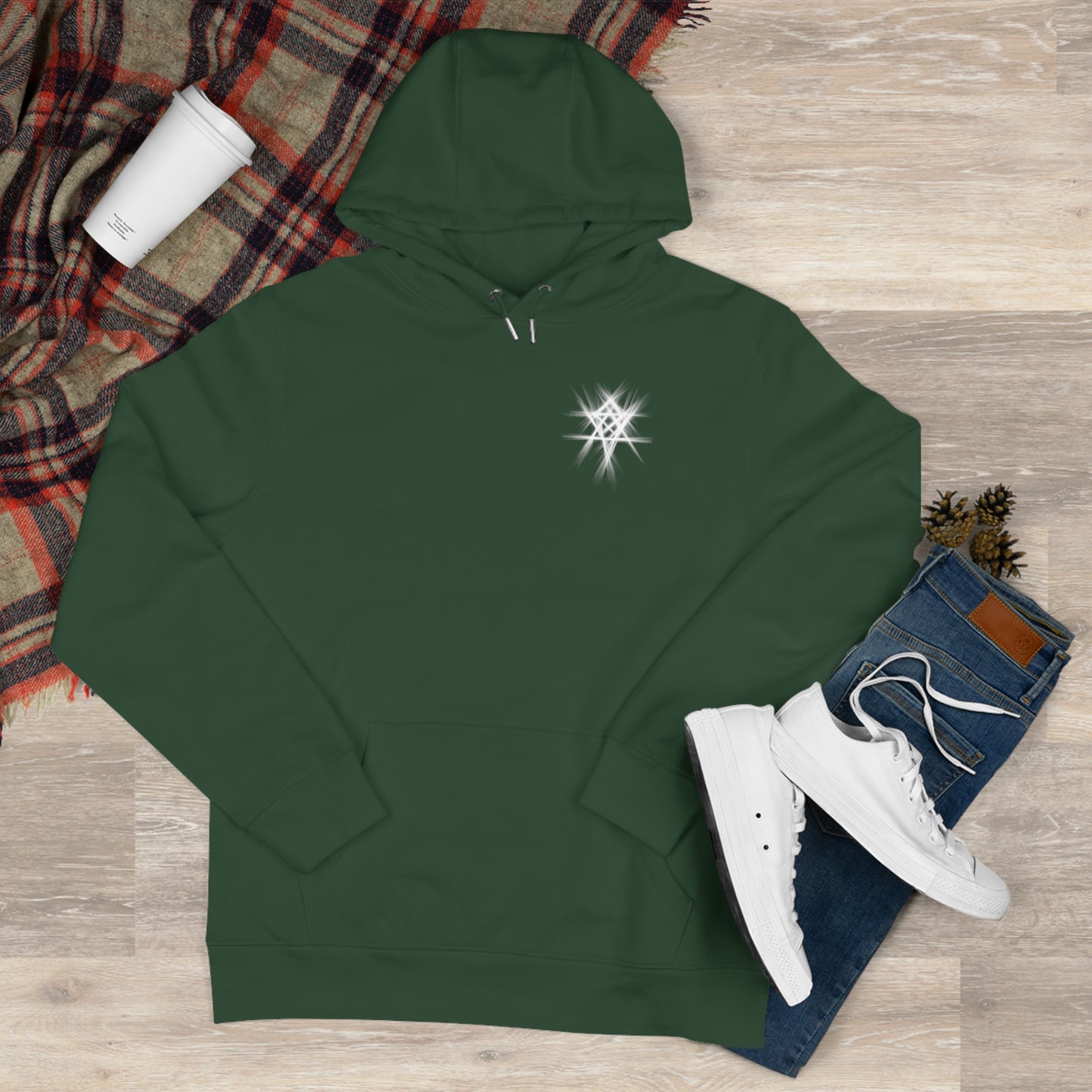 ECHO LIGHTS HOODED SWEATSHIRT
