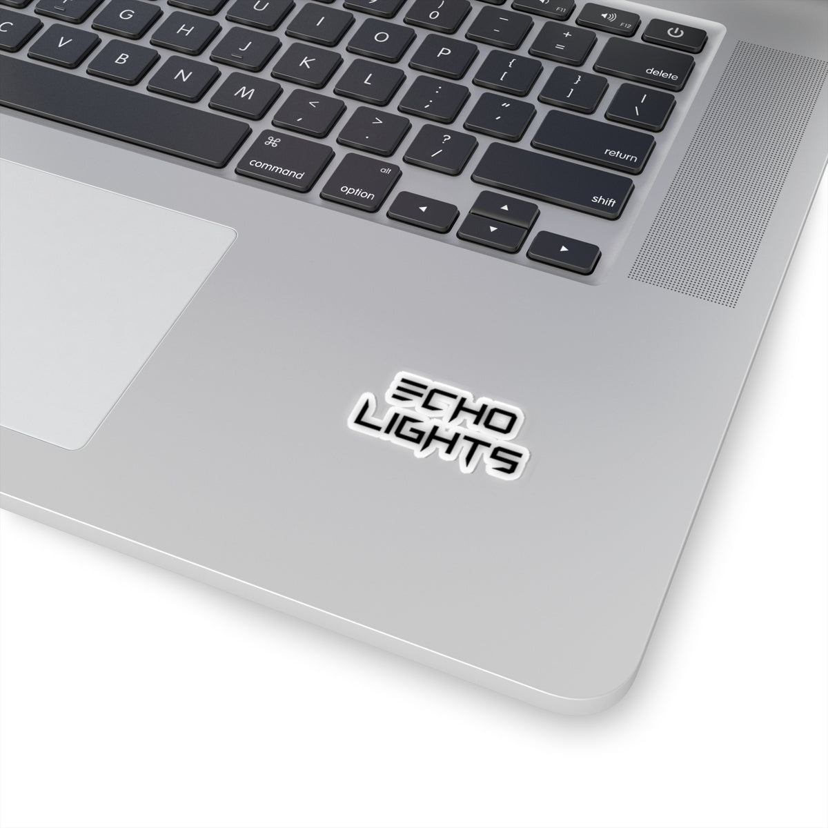 ECHO LIGHTS STICKER - BLACK
