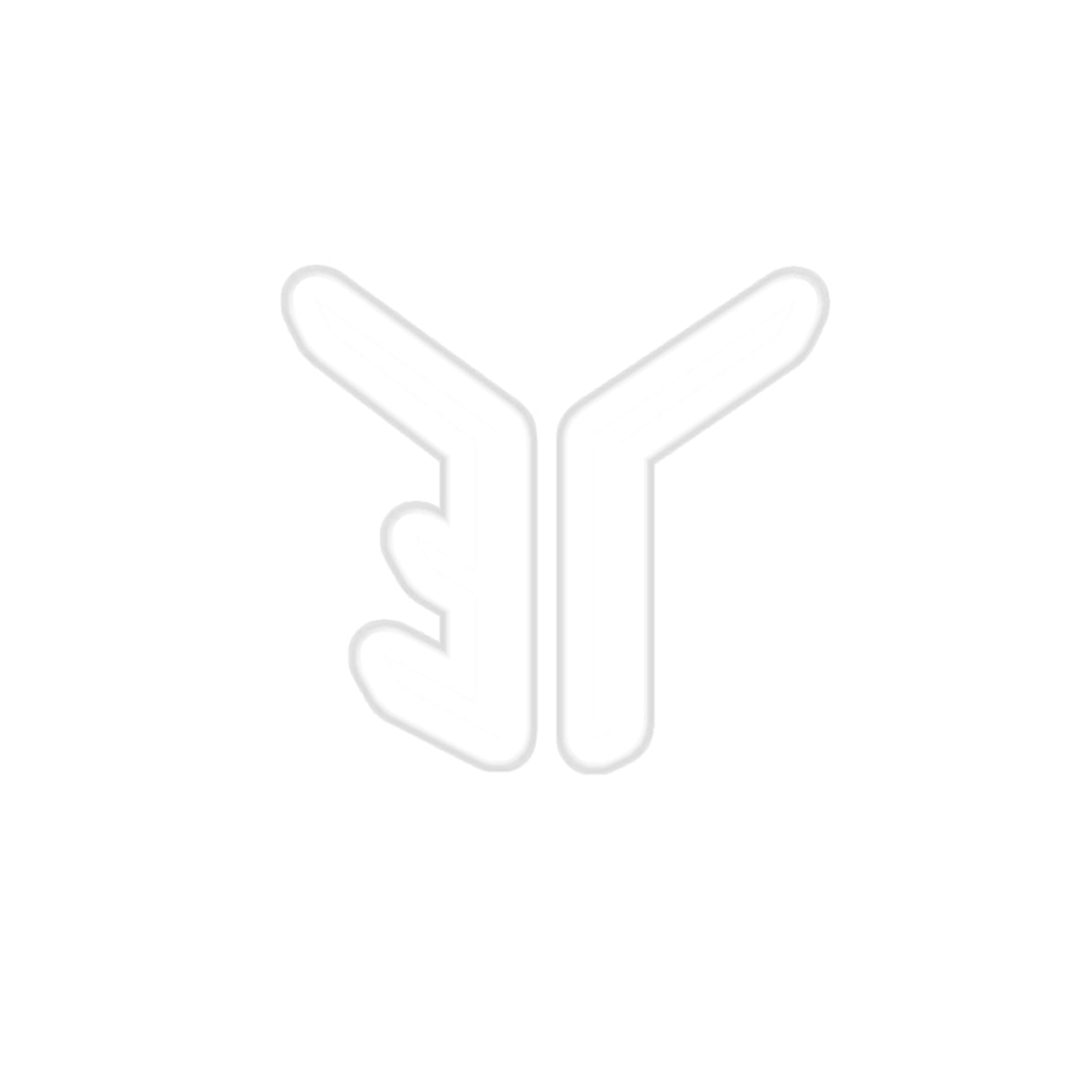 NEW ECHO LIGHTS LOGO STICKER -White-